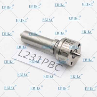 ERIKC L231 PBC diesel fuel injector nozzle L231PBC spraying nozzles L231PBC for BEBE4C16001