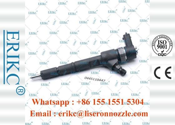ERIKC 0445110447 For BOS Crdi piezo Injector 0 445 110 447 Vigo Fuel Pump Dispenser Inyector 0445 110 447