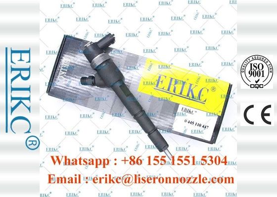 ERIKC 0445110447 For BOS Crdi piezo Injector 0 445 110 447 Vigo Fuel Pump Dispenser Inyector 0445 110 447