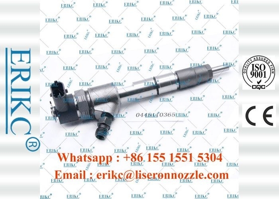 ERIKC 0445110365 Common Rail Auto Bosch Injector 0 445 110 365 Fuel Spare Parts Injection 0445 110 365