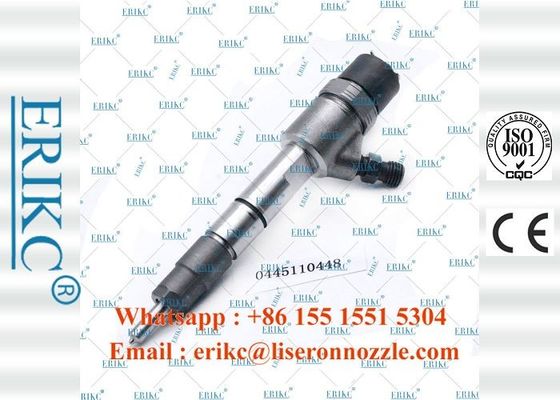 ERIKC 0445110448 Auto Pump Injector 0 445 110 448 , 4D22E41000 For BOS Orignal Nozzle Injector 0445 110 448 for QUANCHAI