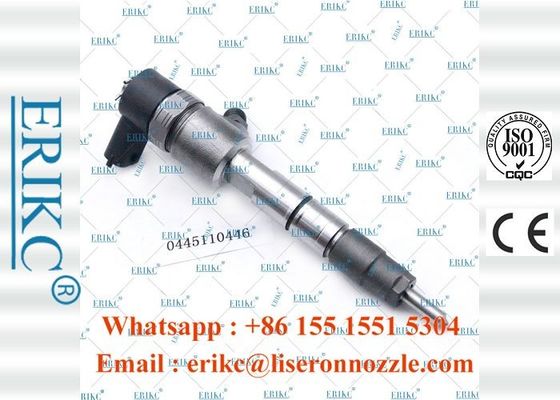 ERIKC 0445110446 For BOS Diesel Injector Parts 0 445 110 446 common rail Injector Nozzle 0445 110 446 ( E049332000035 )