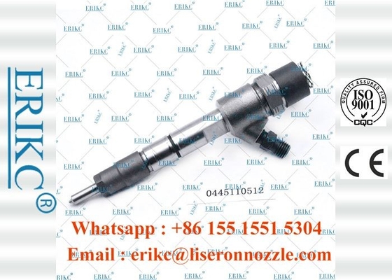 ERIKC 0445110512  Auto Fuel Injector 0 445 110 512 Bosch Diesel Injector  0445 110 512 for 1100200FA040