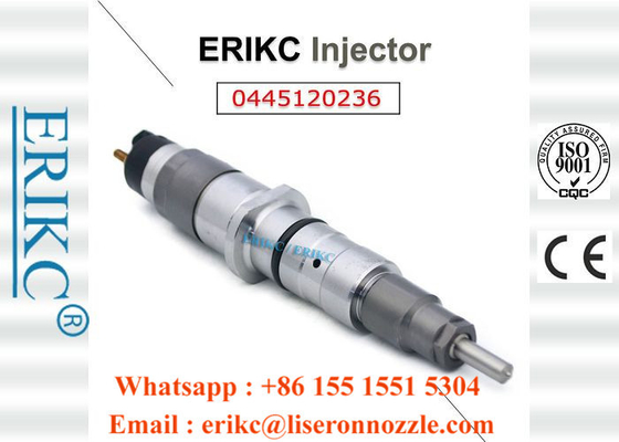 ERIKC 0445120236 fuel dispenser Bosch Injector 0 445 120 236 Cummins120 injection 0445 120 236 for Komatsu 0986435560