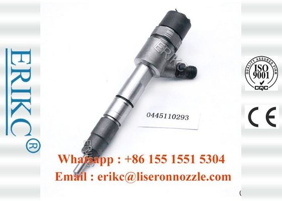ERIKC 0445110293 For BOS car engine spare parts Injector 0 445 110 293 auto fuel pump injection 0445 110 293 for GreatWall