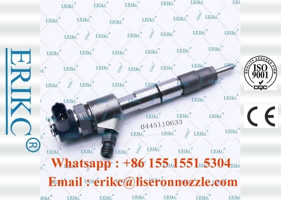 ERIKC vehicle injector 0445110633 bico wholesale assy 0 445 110 633 Bosch fuel injection system 0445 110 633 for ISUZU