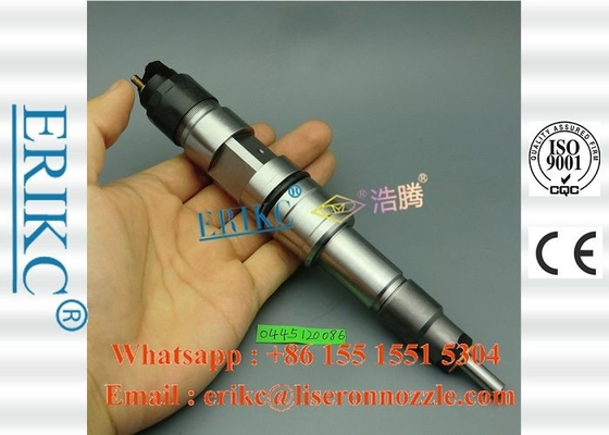 ERIKC 0445120086 Bosch diesel pump fuel oil injector 0 445 120 086 fuel tank injection 612630090001 for WEICHAI