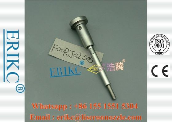 Slivery Common Rail Valve For BOS Nozzle Injector Type Valve F 00R J02 005