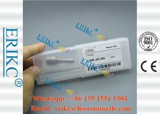 ERIKC F00RJ03285 For BOS repair Kits F 00R J03 285 diesel injector nozzle DLLA151P1656 valve F00R J03 285 for 0445120331