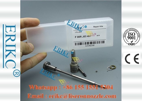 ERIKC Injector bosch 0445120244 repair kit F 00R J03 491 , F00RJ03491 injector nozzle DLLA150P1781 valve F00R J03 491