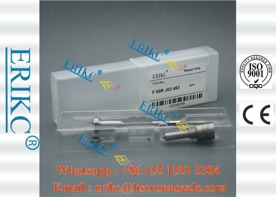 ERIKC For BOS Repair Kit F00RJ03483 auto engine injector 0445120122 diesel Nozzle and Valve F 00R J03 483