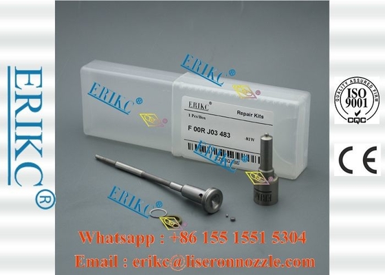 ERIKC FOORJ03483 Diesel Nozzle DLLA144P1707 repair kit injector FOOR J03 483  Fuel Valve F OOR J03 483 for 0445120122