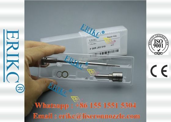 ERIKC F00RJ03510 For BOS fuel injector 0445120261 repair kits F 00R J03 510 ( F00R J03 510 ) injector nozzle DLLA153P2210