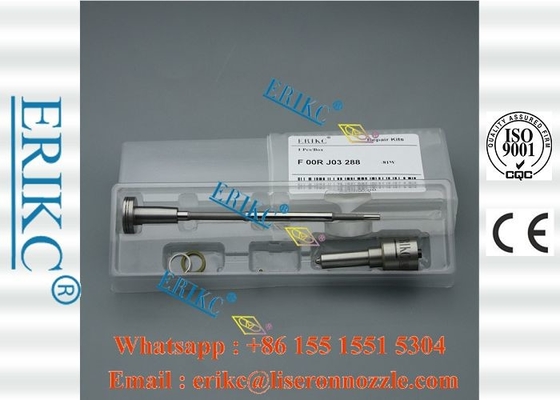 ERIKC  DLLA141P2146 nozzle Repair Kits F 00R J03 288 ( F00RJ03288 ) Common rail Injector parts F00R J03 288