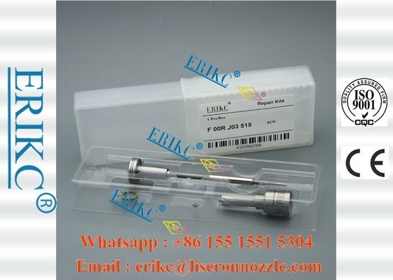 ERIKC F00RJ03515 diesel nozzle repair parts F 00R J03 515 bosch injector repair kits F00R J03 515 for 0445120289