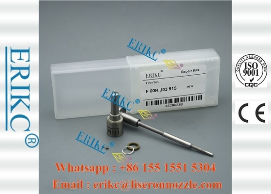 ERIKC F00RJ03515 diesel nozzle repair parts F 00R J03 515 bosch injector repair kits F00R J03 515 for 0445120289