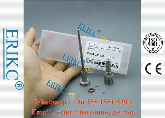 ERIKC F00RJ03521 For BOS injector parts DLLA144P2273 nozzle repair kit F 00R J03 521 , F00R J03 521 for 0445120304