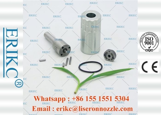 ERIKC denso inejctor 095000-6360 ( 8976097882 ) repair kit spray nozzle DLLA158P1092 valve plate 19# steel nut E1022002