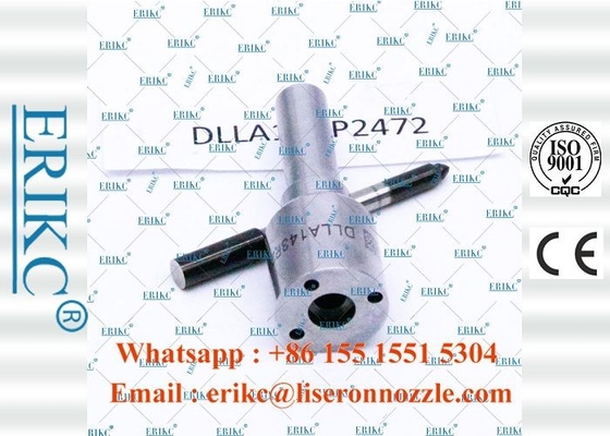 ERIKC DLLA143P2472 diesel fuel injector nozzle 0 433 172 472 bosch oil pump nozzle DLLA 143 P 2472 for 0445110672