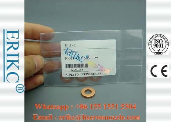 ERIKC F00VC17505 For BOS Common Rail Injector Copper Washer F 00V C17 505 shim copper F00V C17 505 (7.1*15*2.5)