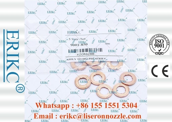 ERIKC 9001-850 delphi nozzle injector copper washer 9001850 injection repair copper shim 9001 850