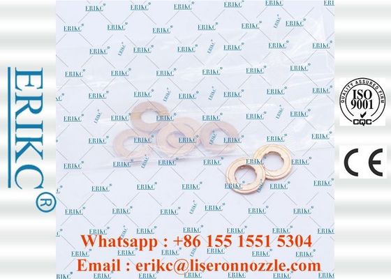 ERIKC 9001-850A diesel nozzle 2mm copper washer 9001850A For Delp injector spray copper shim 9001 850A