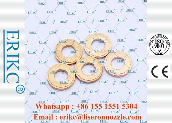 ERIKC 9001-850F delphi fuel oil spray copper washer 9001850F 2.5mm diesel injector nozzle copper shim 9001 850F