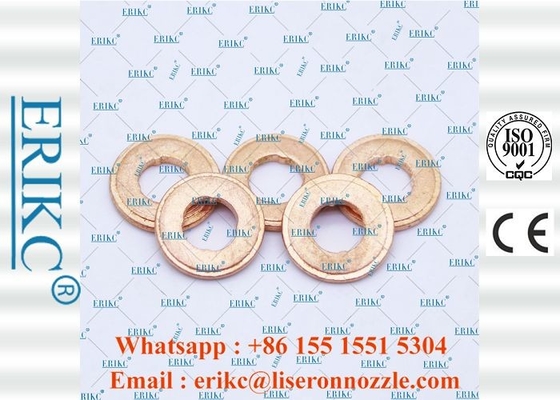 ERIKC 9001-850C delphi injection spray copper washer 9001850C 3mm  injector nozzle copper shim 9001 850C