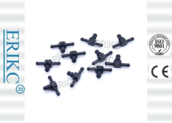 ERIKC bosch 110 Series Plastic Fuel Injector Return Oil Backflow Common Rail Parts Two-way Joint Pipe