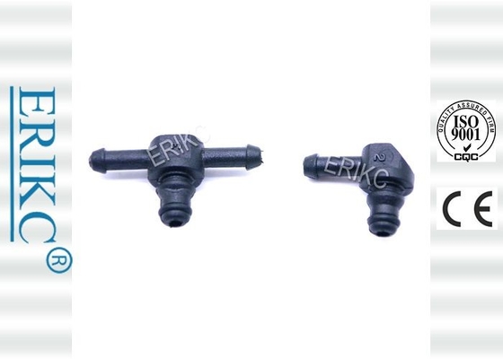 ERIKC bosch injector Return Oil Backflow T and L Type Diesel CR Parts Fuel Injector Plastic 3 Two-way Joint Pip