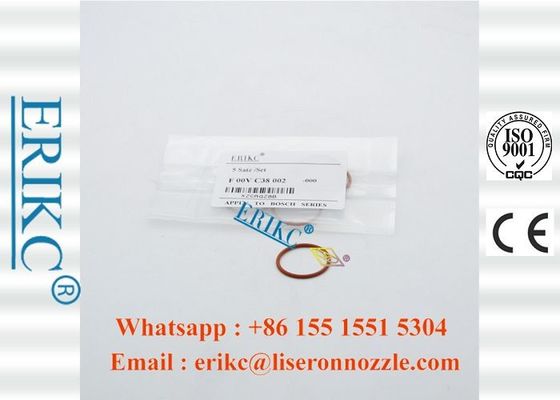 ERIKC F00VC38002 For BOS 110 series injector solenoid valve O-ring F 00V C38 002 Seal truck o ring F00V C38 002