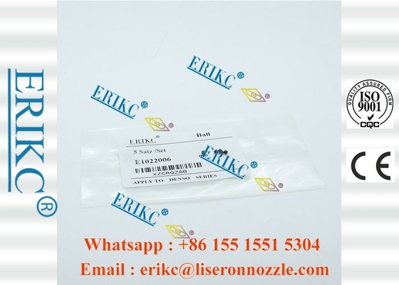 Erikc Diesel Injector Parts Denso Common Rail Injector Repair Kits Ball E1022008