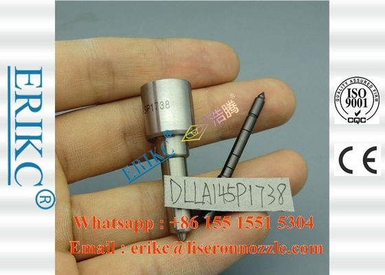 ERIKC auto spart parts nozzle dlla145p1738 , 0 433 172 062 bosch common rail nozzle dlla 145 p 1738 for 0445110321