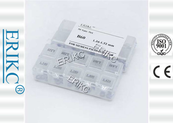 ERIKC Valve Spring Shim B60 For Siem injector adjusting shim B60 adjustable shim set Size 1.34-1.52 mm