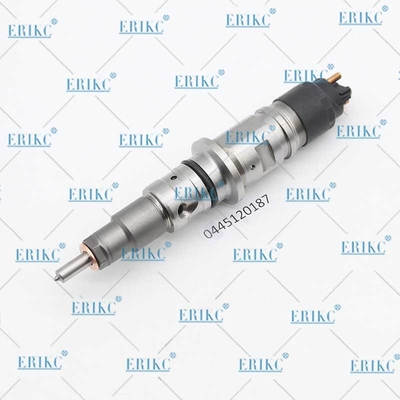 ERIKC 0445 120 187 4983514 5256034 5289380 Diesel Fuel Injectors 0 445 120 187 0445120187 For Bosch