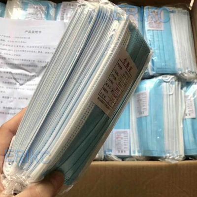 Fast delivery Hot Sale 3-layers Mouth Masks Non Woven Disposable Anti-Dust Meltblown cloth Masks Earloops Masks