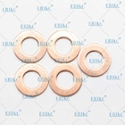 ERIKC E1021065 Injection Auto Parts Washer P-type 0.6mm S-type 1mm Nozzle Injector Copper Washer 5PCS/Bag