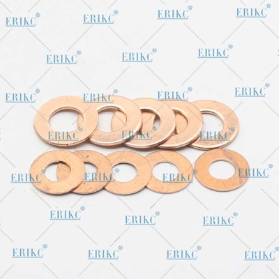 ERIKC E1021065 Injection Auto Parts Washer P-type 0.6mm S-type 1mm Nozzle Injector Copper Washer 5PCS/Bag