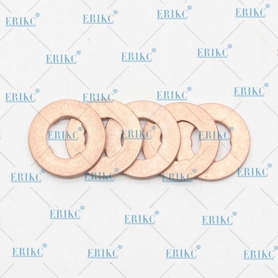 ERIKC E1024062 Auto Injector Parts Nozzle Injector Base Washer Copper Sheet for C6 C6.4 C6.6 5pcs/Bag