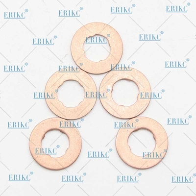 ERIKC E1024062 Auto Injector Parts Nozzle Injector Base Washer Copper Sheet for C6 C6.4 C6.6 5pcs/Bag