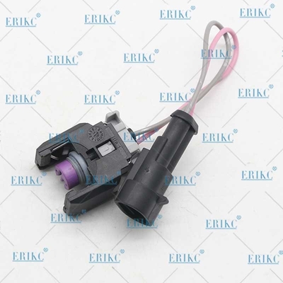 ERIKC E1024037 Diesel Injector Connector Wiring Nozzle Tester Wiring Harness Connector Plug Euro 5 for Delphi Test