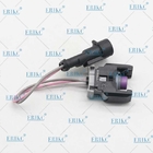 ERIKC E1024037 Diesel Injector Connector Wiring Nozzle Tester Wiring Harness Connector Plug Euro 5 for Delphi Test