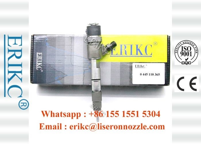 ERIKC 0445110365 Common Rail Auto Bosch Injector 0 445 110 365 Fuel Spare Parts Injection 0445 110 365