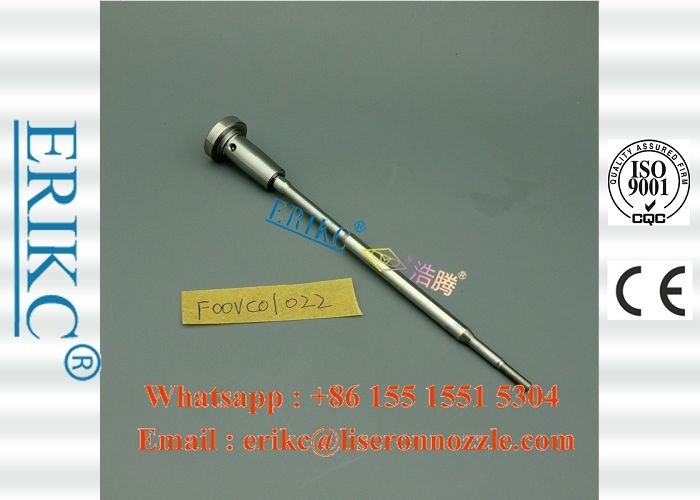 ERIKC F 00V C01 022 original common rail injector valve F00V C01 022 Bosch pressure valve F00VC01022 for 0445110084