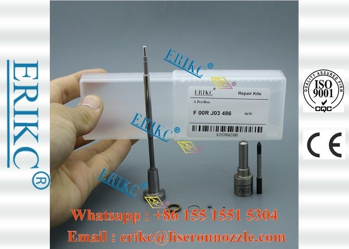 ERIKC DLLA143P1696 Original repair kit F OOR J03 486 ( FOORJ03486 )  diesel injector 0445120127 repair kit FOOR J03 486