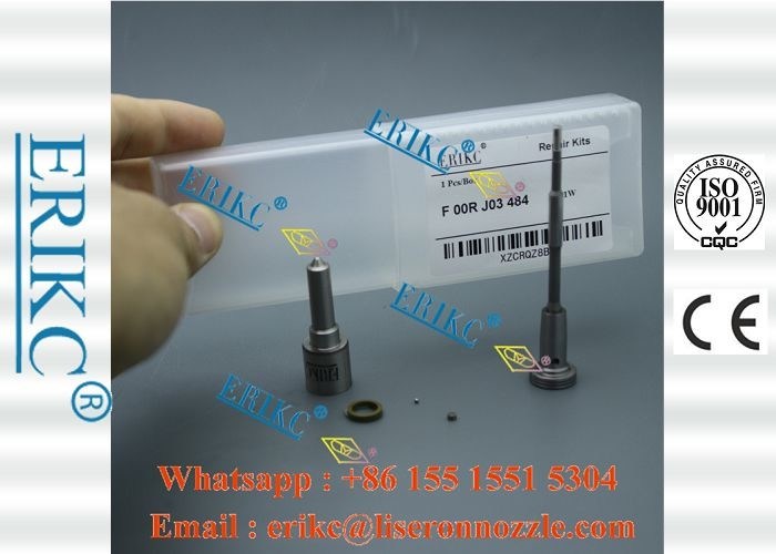 ERIKC F 00R J03 484 For BOS injection valve parts F00RJ03484 Common Rail injector repair Kits F00R J03 484 for 0445120022